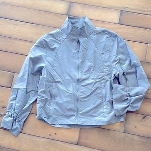 NWT Ziya Gray Windbreaker size XL